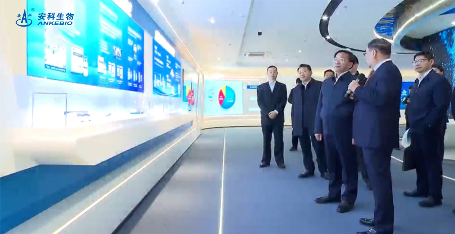 省委书记韩俊在合肥调研55世纪生物等专精特新企业